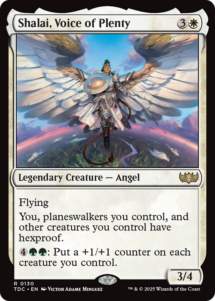 {R} Shalai, Voice of Plenty [Tarkir: Dragonstorm Commander][TDC 130]