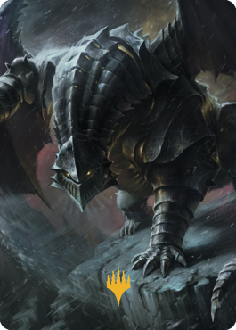 {A} Chardalyn Dragon Art Card (Gold-Stamped Signature) [Commander Legends: Battle for Baldur's Gate Art Series][GS ACLB 009]