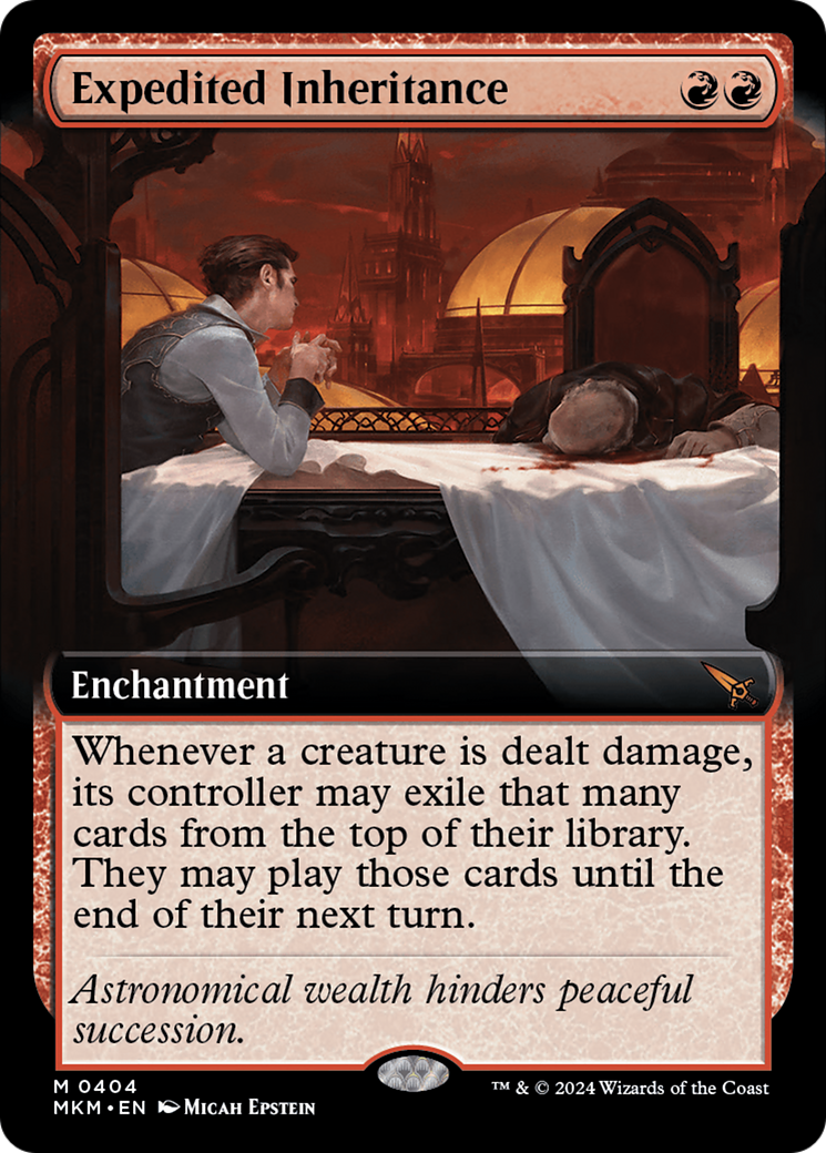 {@R} Expedited Inheritance (Extended Art) [Murders at Karlov Manor][MKM 404]