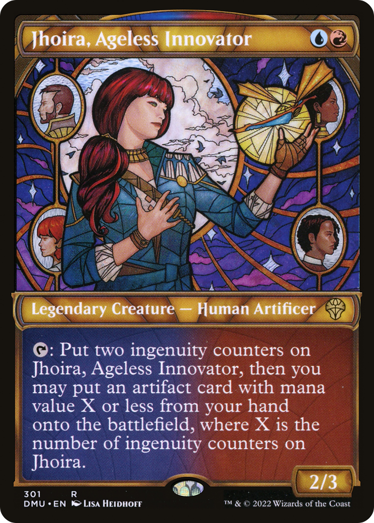 {R} Jhoira, Ageless Innovator (Showcase) [Dominaria United][DMU 301]