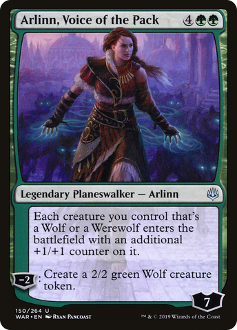 {C} Arlinn, Voice of the Pack [War of the Spark][WAR 150]