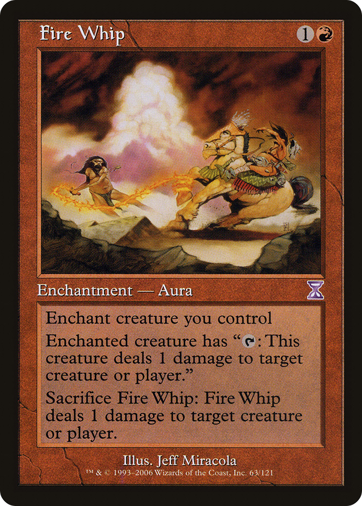 {R} Fire Whip [Time Spiral Timeshifted][TSB 063] - Misty Mountain Games