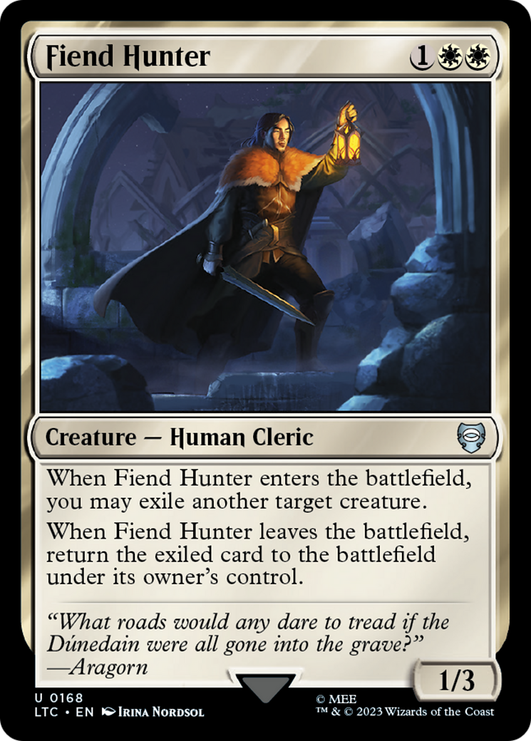 {C} Fiend Hunter [The Lord of the Rings: Tales of Middle-Earth Commander][LTC 168]