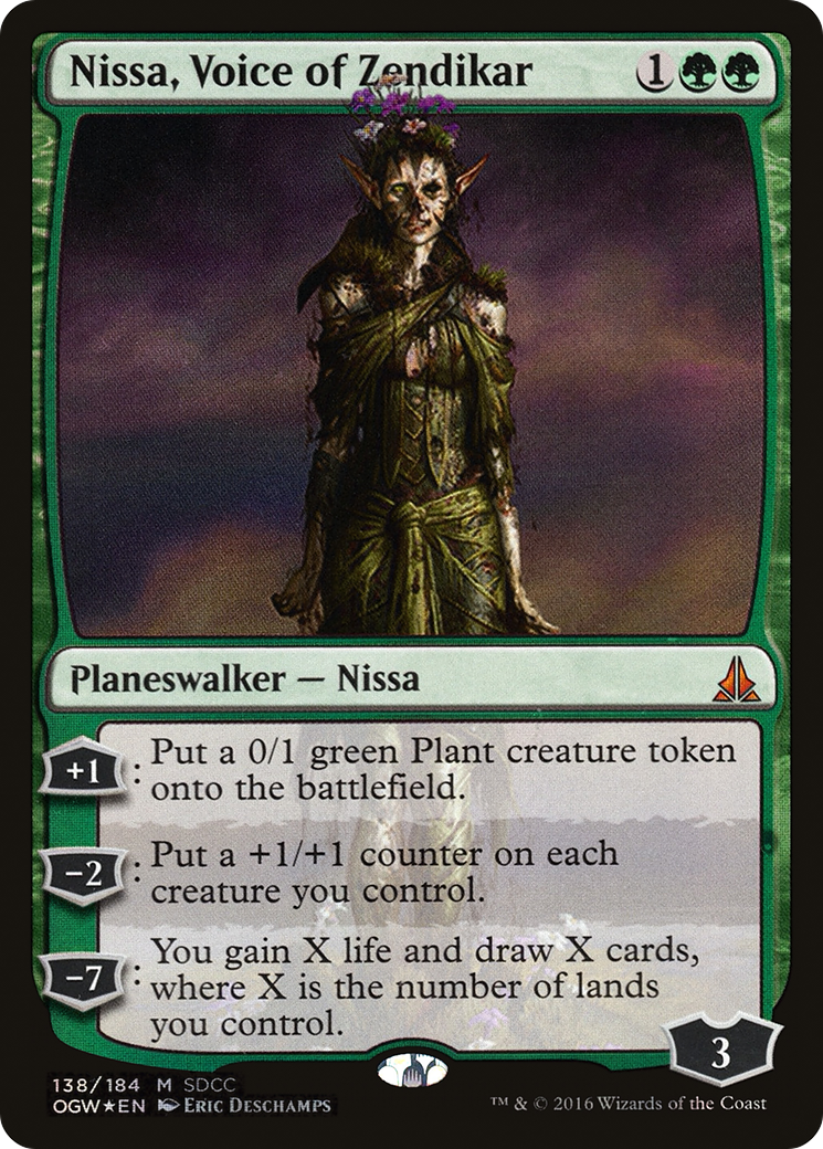 {R} Nissa, Voice of Zendikar [San Diego Comic-Con 2016][PA SD16 138]