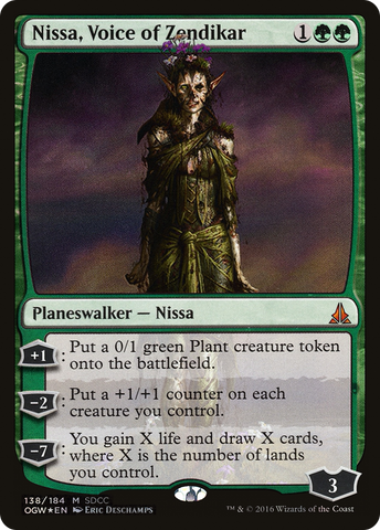 {R} Nissa, Voice of Zendikar [San Diego Comic-Con 2016][PA SD16 138]