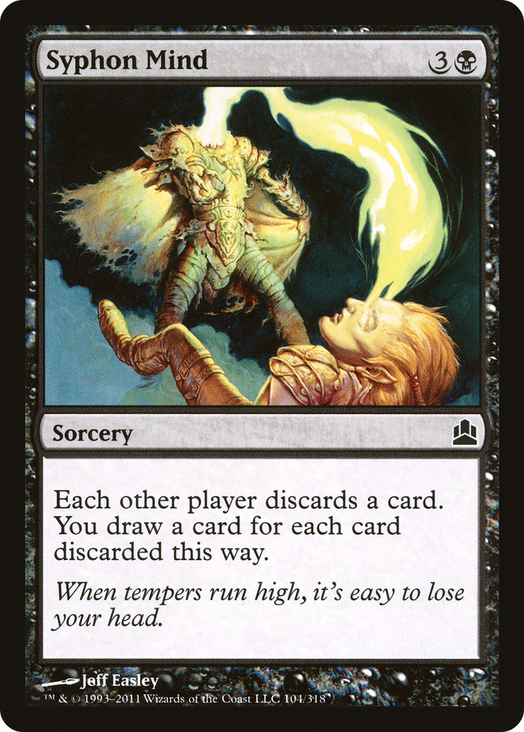 {C} Syphon Mind [Commander 2011][CMD 104]