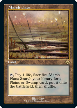 {R} Marsh Flats (Retro Foil Etched) [Modern Horizons 2][RF ET MH2 437]
