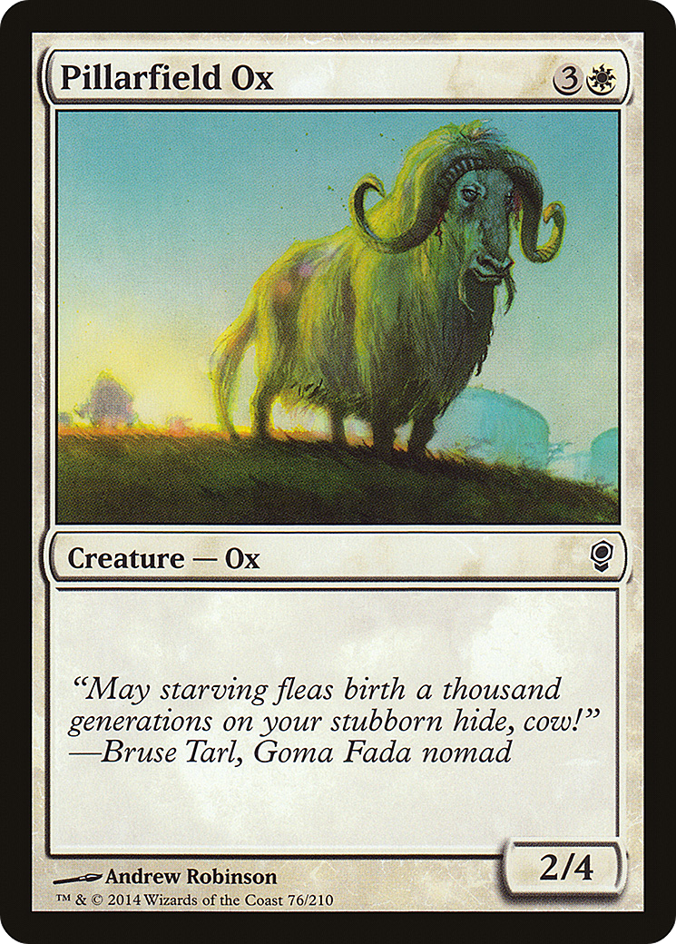 {C} Pillarfield Ox [Conspiracy][CNS 076]