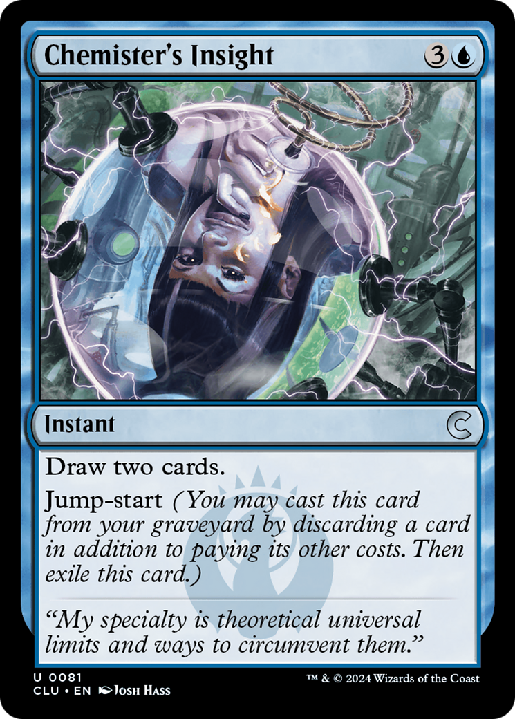 {C} Chemister's Insight [Ravnica: Clue Edition][CLU 081]