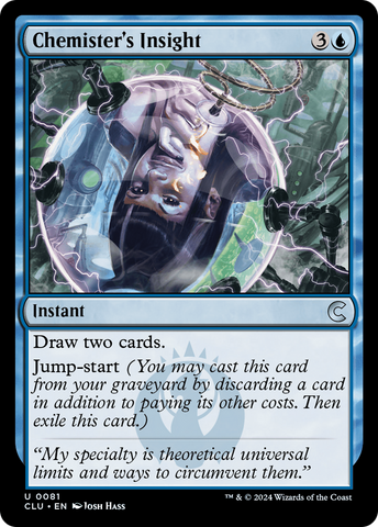{C} Chemister's Insight [Ravnica: Clue Edition][CLU 081]