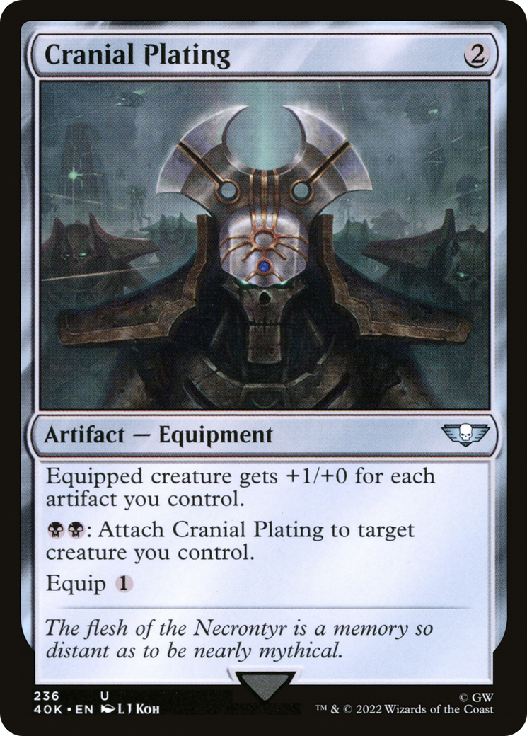 {C} Cranial Plating [Universes Beyond: Warhammer 40,000][40K 236]