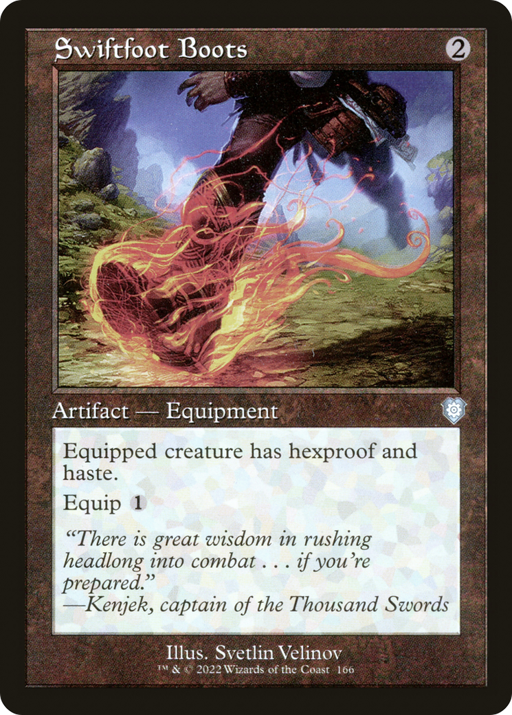{C} Swiftfoot Boots (Retro) [The Brothers' War Commander][BRC 166]