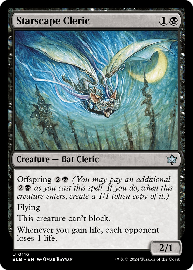 {@C} Starscape Cleric [Bloomburrow][BLB 116]