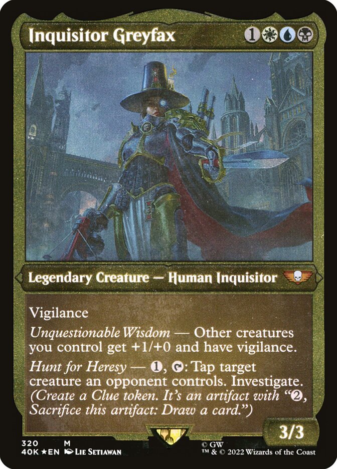 {R} Inquisitor Greyfax [Universes Beyond: Warhammer 40,000][40K 003]