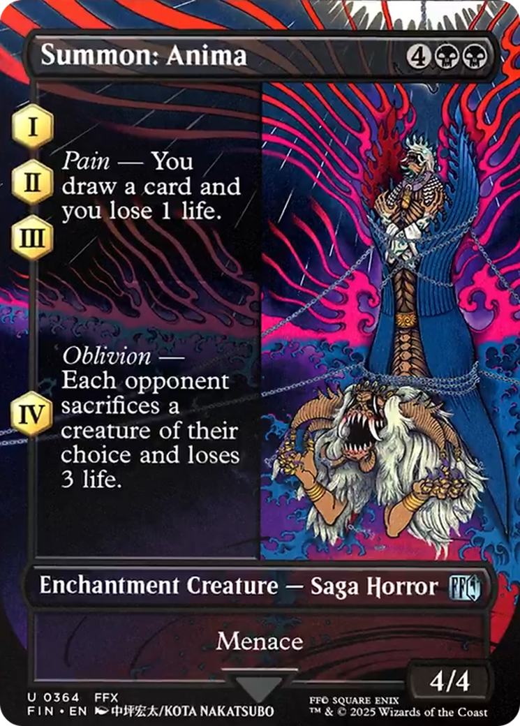 {@@FIN C} Summon: Anima (Borderless) [FINAL FANTASY][FIN 364]