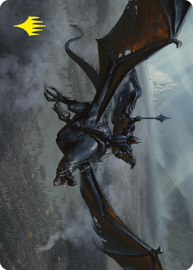 {A} Lord of the Nazgul Art Card (Gold-Stamped Signature) [The Lord of the Rings: Tales of Middle-earth Art Series][GS ALTR 064]