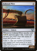{C} Colossal Plow [Kamigawa: Neon Dynasty Commander][NEC 148]