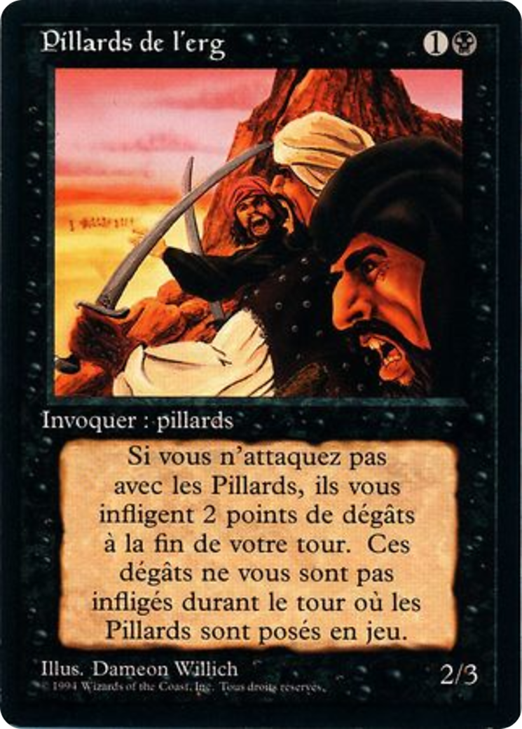 {F} Erg Raiders [Foreign Black Border][FBB 3ED 109]