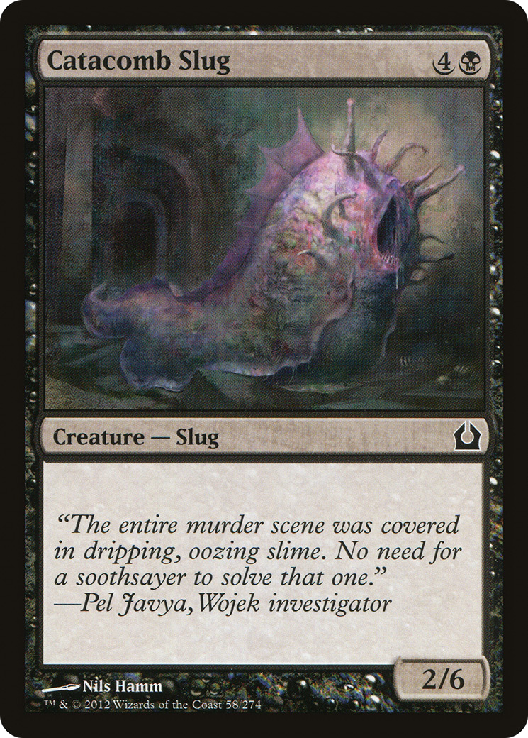 {C} Catacomb Slug [Return to Ravnica][RTR 058]