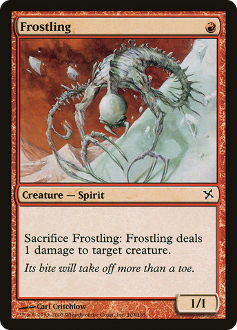 {C} Frostling [Betrayers of Kamigawa][BOK 103]