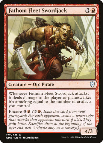 {C} Fathom Fleet Swordjack [Commander Legends][CMR 177]