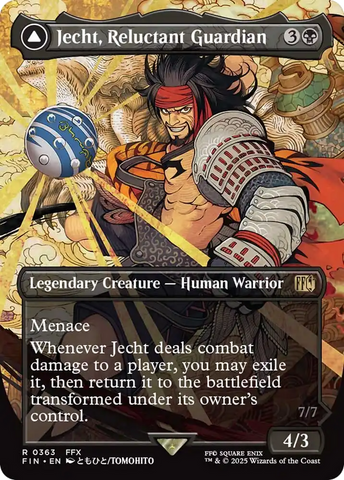 {@R} Jecht, Reluctant Guardian // Braska's Final Aeon (Borderless) [FINAL FANTASY][FIN 363]