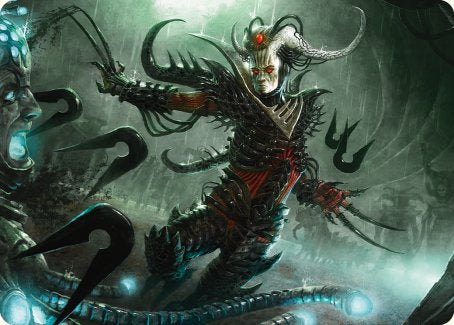{A} Vraan, Executioner Thane Art Card [Phyrexia: All Will Be One Art Series][AONE 024]