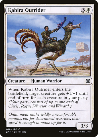 {C} Kabira Outrider [Zendikar Rising][ZNR 018]
