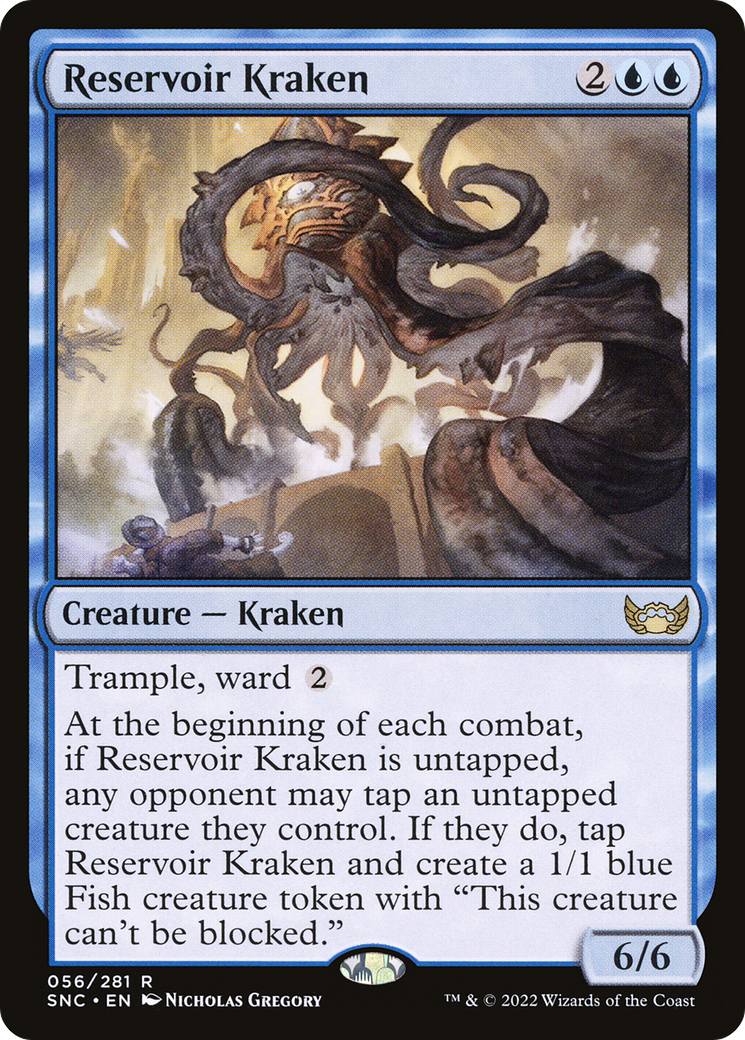 {R} Reservoir Kraken [Streets of New Capenna][SNC 056]