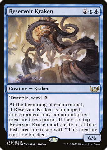{R} Reservoir Kraken [Streets of New Capenna][SNC 056]