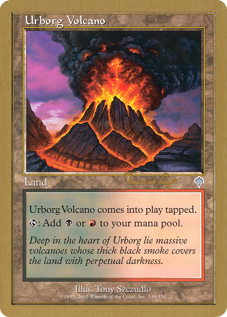 {C} Urborg Volcano (Tom van de Logt) [World Championship Decks 2001][GB WC01 TVDL330]