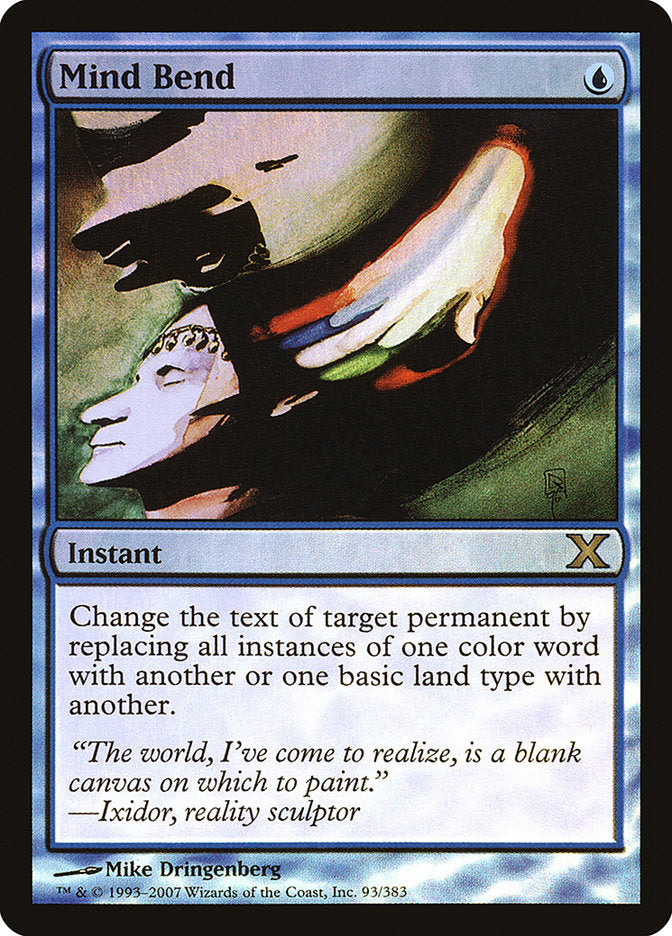 {R} Mind Bend (Premium Foil) [Tenth Edition][FP 10E 093]