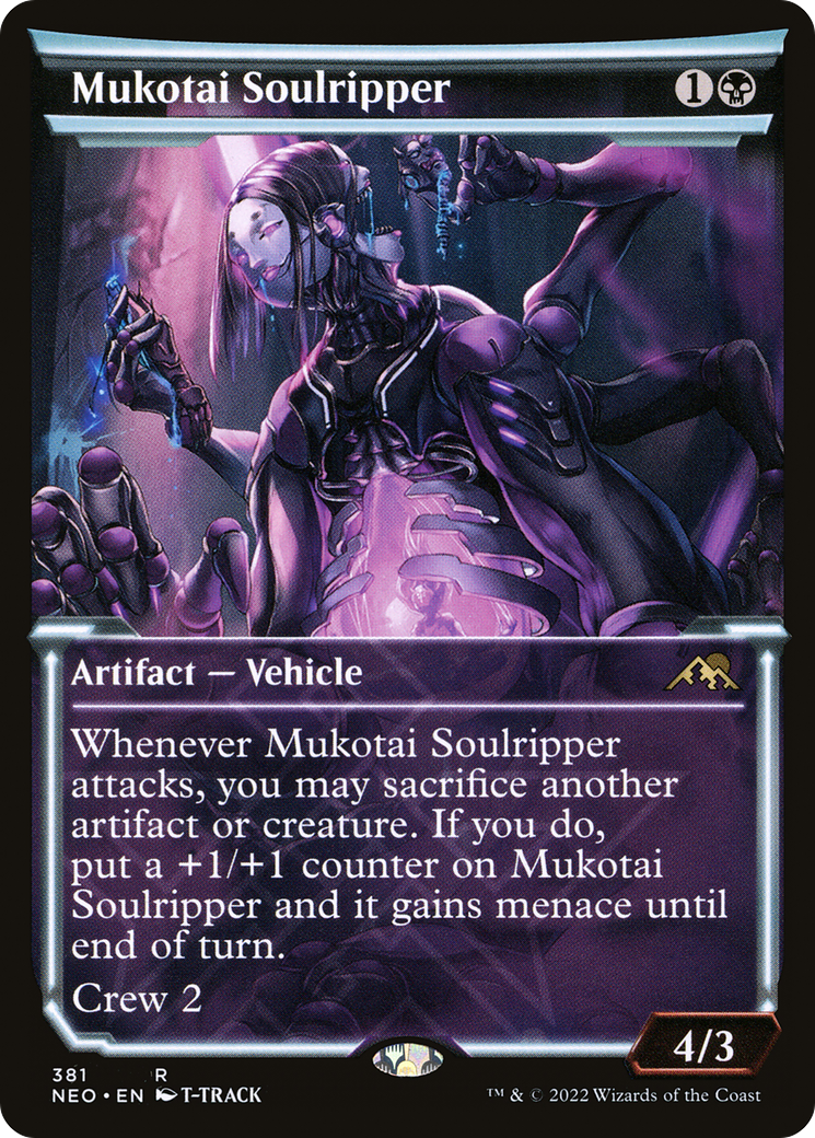{R} Mukotai Soulripper (Showcase Soft Glow) [Kamigawa: Neon Dynasty][NEO 381]