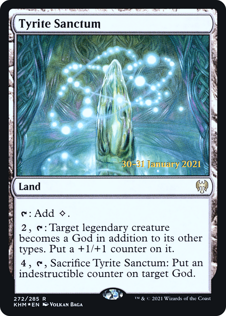 {R} Tyrite Sanctum [Kaldheim Prerelease Promos][PR KHM 272]
