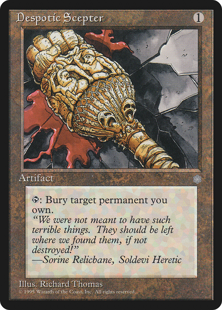 {R} Despotic Scepter [Ice Age][ICE 316] - Misty Mountain Games