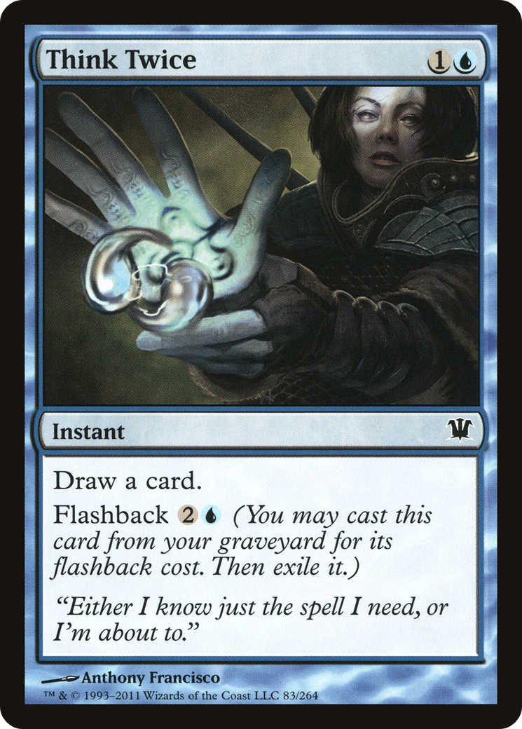 {C} Think Twice [Innistrad][ISD 083] - Misty Mountain Games