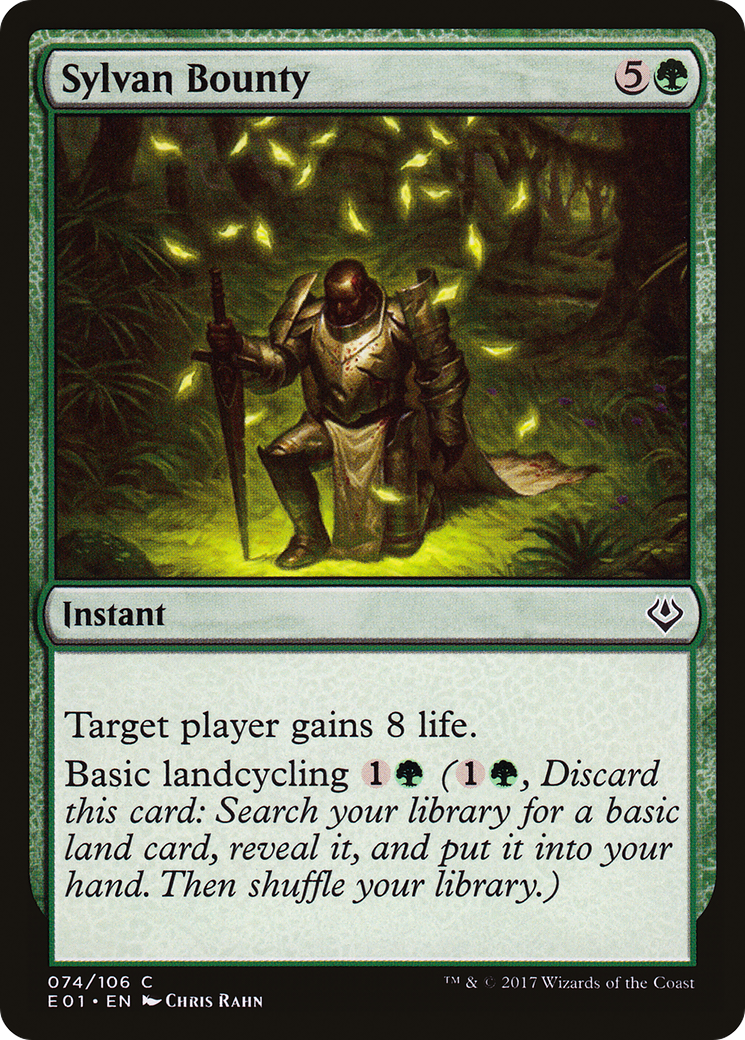 {C} Sylvan Bounty [Archenemy: Nicol Bolas][E01 074]