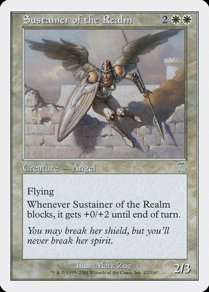 {C} Sustainer of the Realm [Seventh Edition][7ED 052]