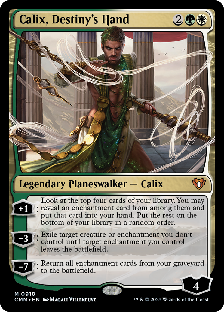 {R} Calix, Destiny's Hand [Commander Masters][CMM 918]