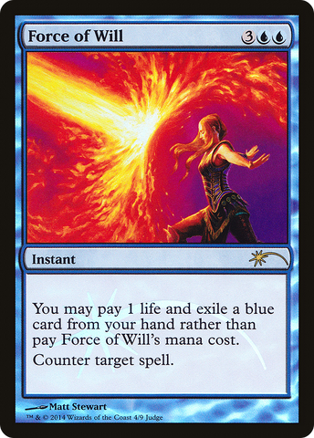 {R} Force of Will [Judge Gift Cards 2014][PA J14 004]