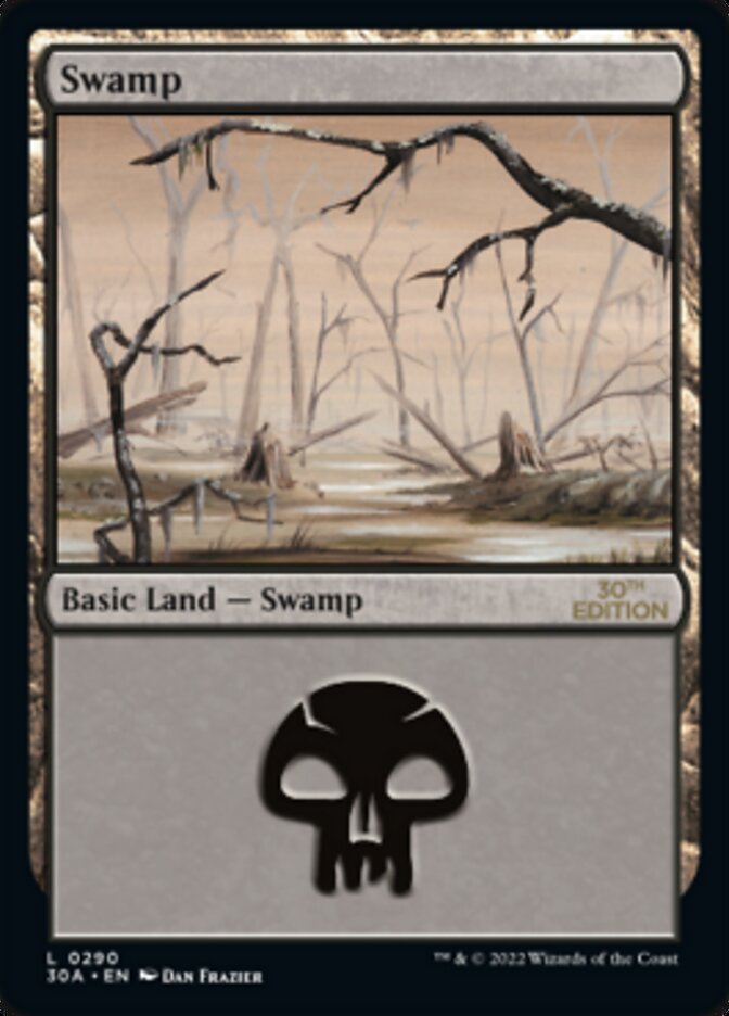 {B} Swamp (290) [30th Anniversary Edition][30A 290]