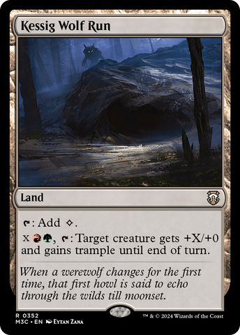 {R} Kessig Wolf Run [Modern Horizons 3 Commander][M3C 352]