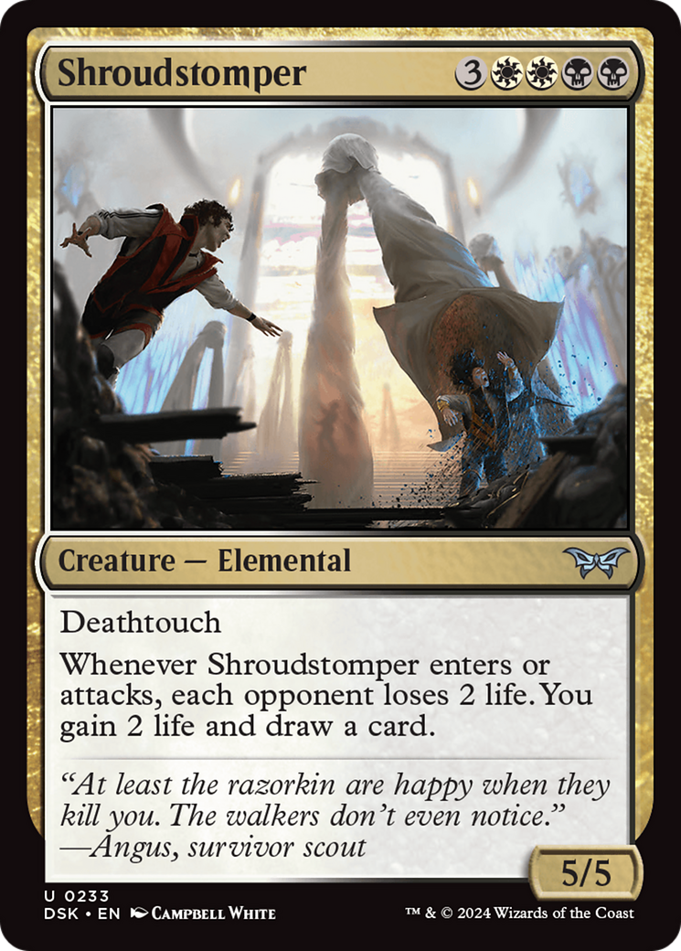 {@C} Shroudstomper [Duskmourn: House of Horror][DSK 233]