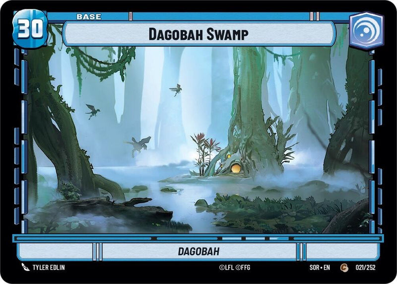 {SW-B}Dagobah Swamp (021/252) [Spark of Rebellion]