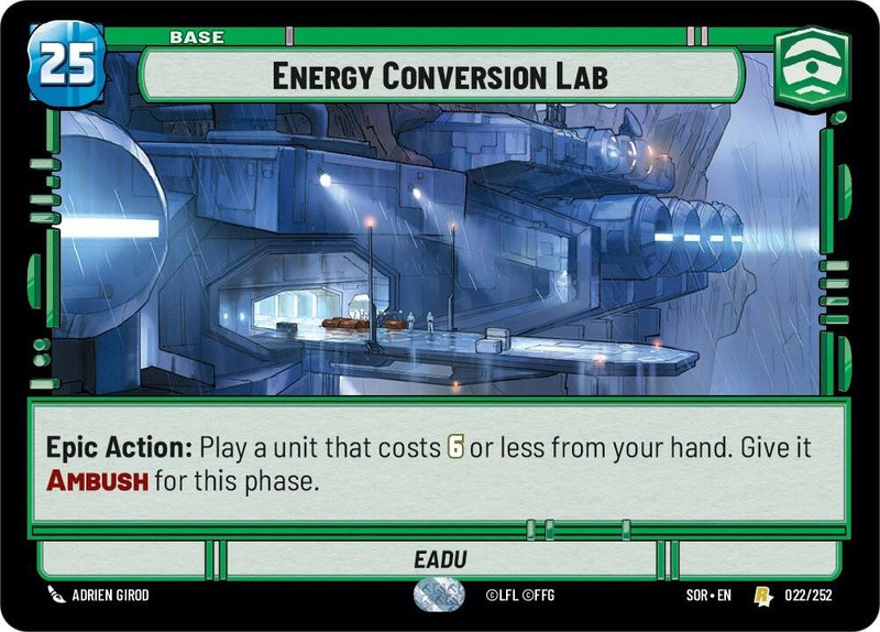 {SW-R} Energy Conversion Lab (022/252) [Spark of Rebellion]