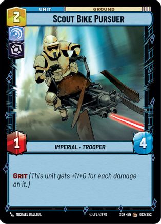 {SW-C}Scout Bike Pursuer (032/252) [Spark of Rebellion]