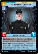 {SW-C}Lieutenant Childsen - Death Star Prison Warden (035/252) [Spark of Rebellion]
