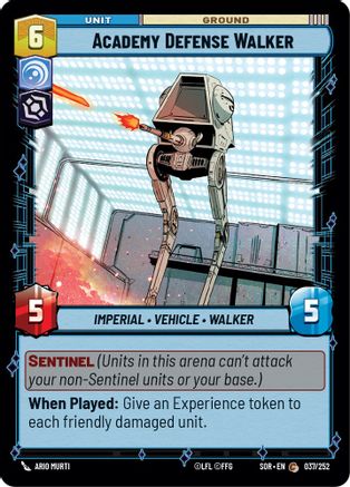 {SW-C}Academy Defense Walker (037/252) [Spark of Rebellion]