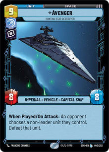 {SW-R}Avenger - Hunting Star Destroyer (040/252) [Spark of Rebellion]