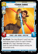 {SW-C}Kanan Jarrus - Revealed Jedi (047/252) [Spark of Rebellion]